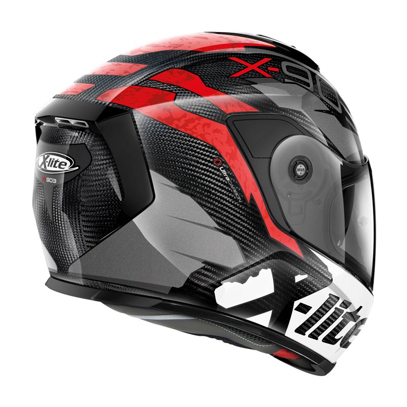 NOLAN, X-Lite X903 Ultra Carbon Full Face Helmet - black/red/white