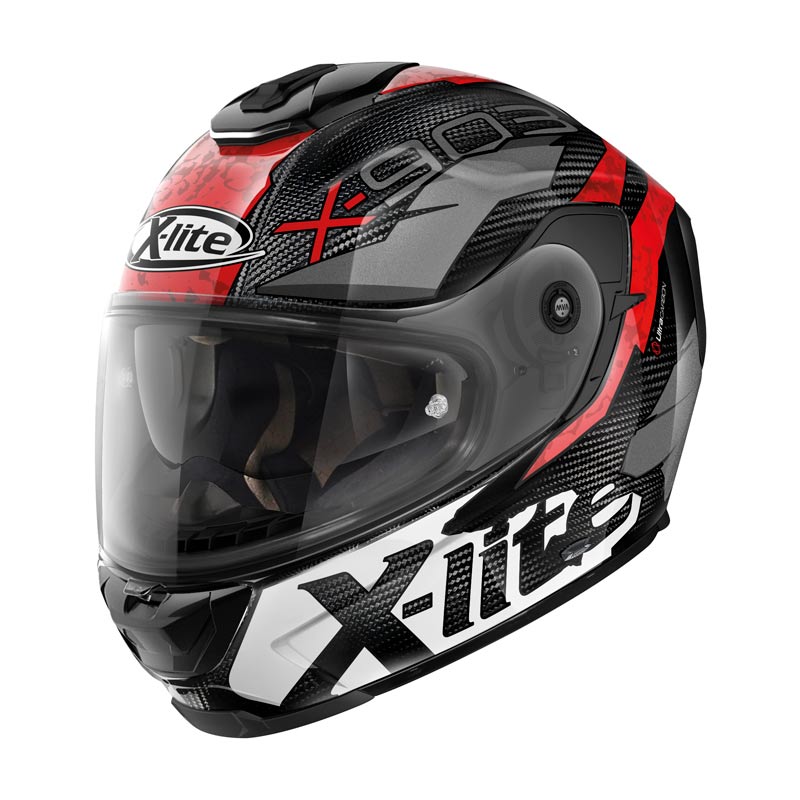 NOLAN, X-Lite X903 Ultra Carbon Full Face Helmet - black/red/white