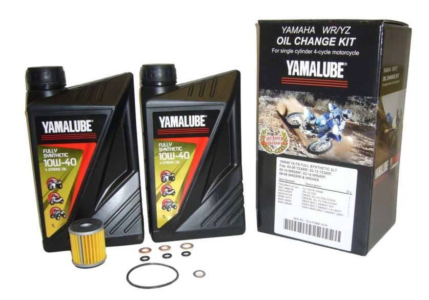 YAMAHA, YZ / WR Y4-FS 10W40 OIL CHANGE KIT