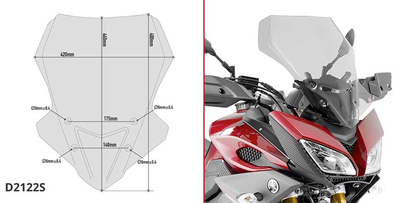 GIVI, Yamaha MT-09 Tracer / Tracer 900 '15-'20