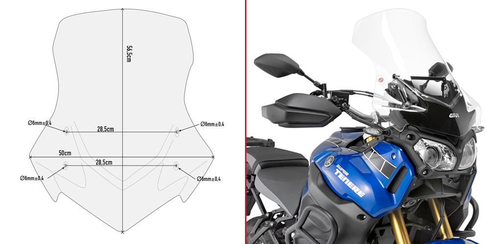 GIVI, Yamaha XT 1200Z/ZE Super Tenere '10-'20