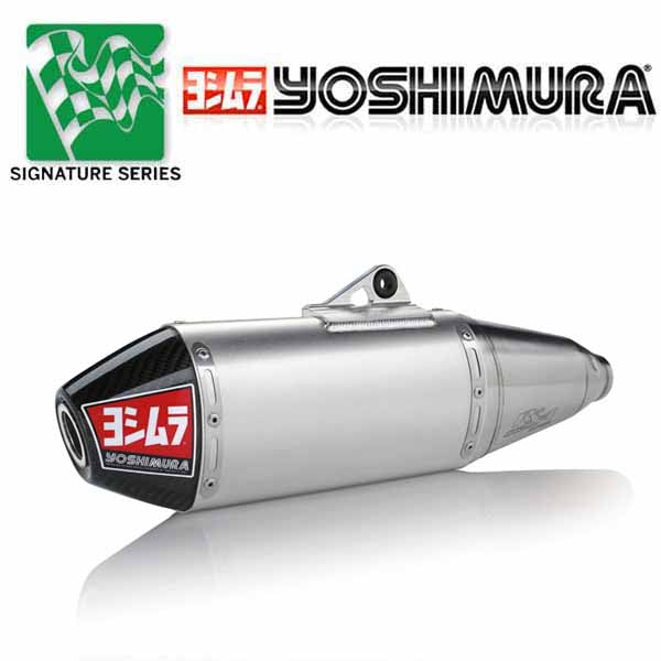 YOSHIMURA, Yamaha YZ450F 2014-2017/2016-2017 FX/2016-2018 WR450F - Yoshimura Signature Series RS-4 Slip On