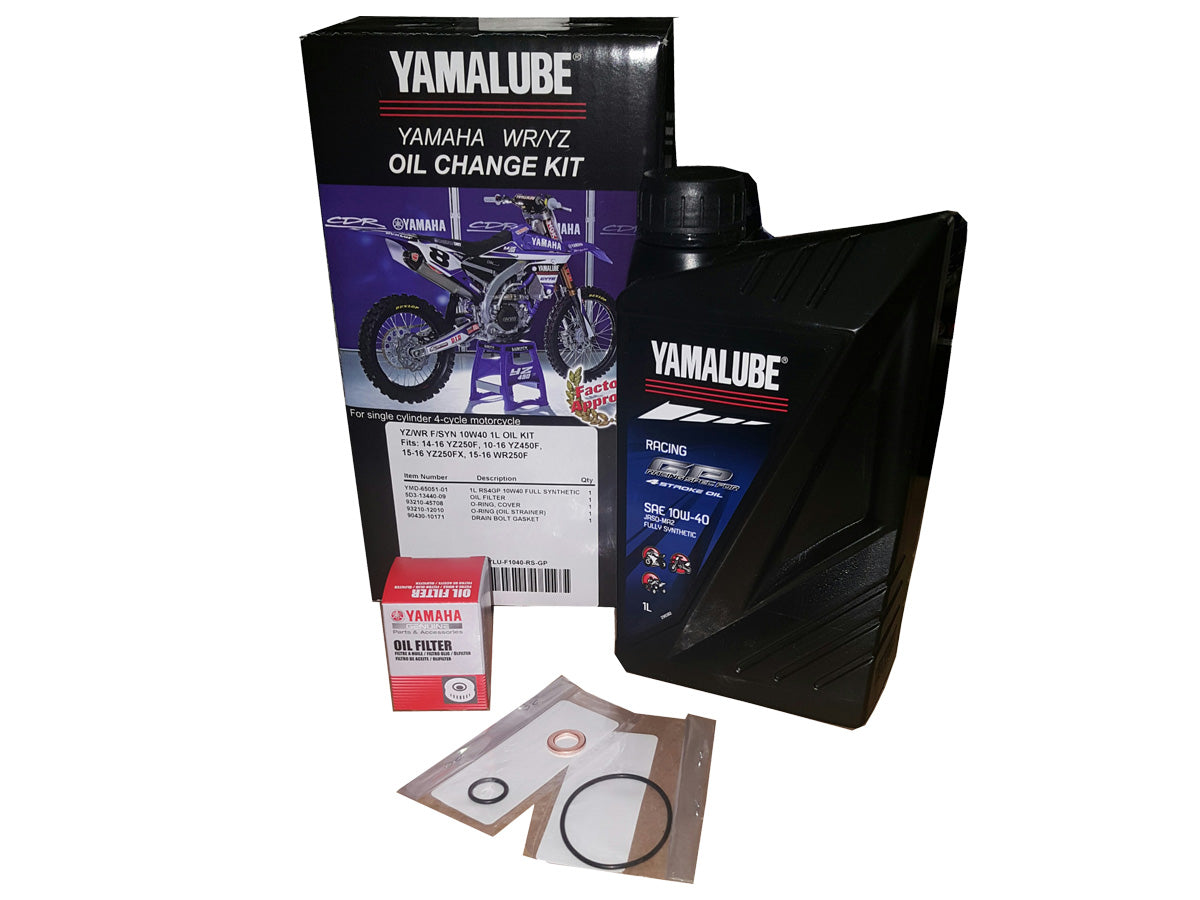 YAMAHA, Yamaha YZF / WRF 10W40 Oil Change Kit