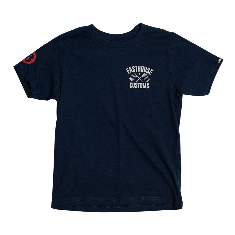 Fasthouse NZ, Youth 68 Trick Tee Midnight