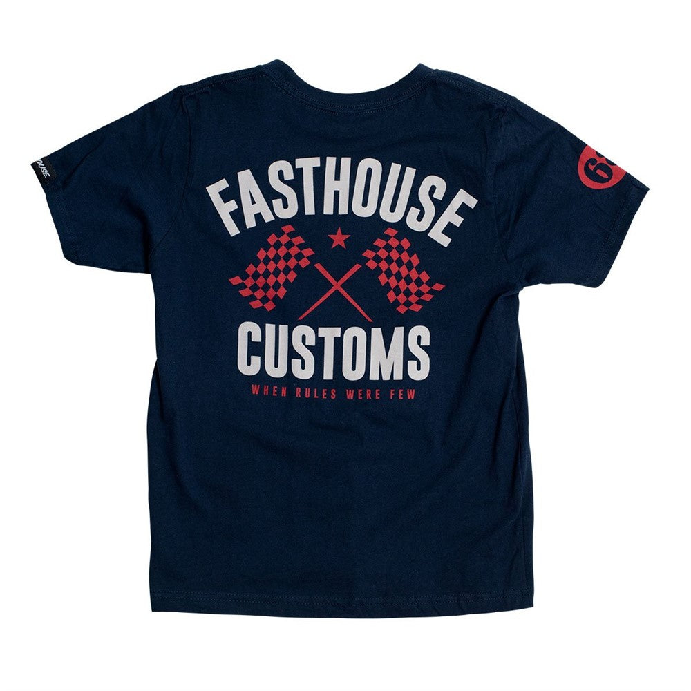 Fasthouse NZ, Youth 68 Trick Tee Midnight