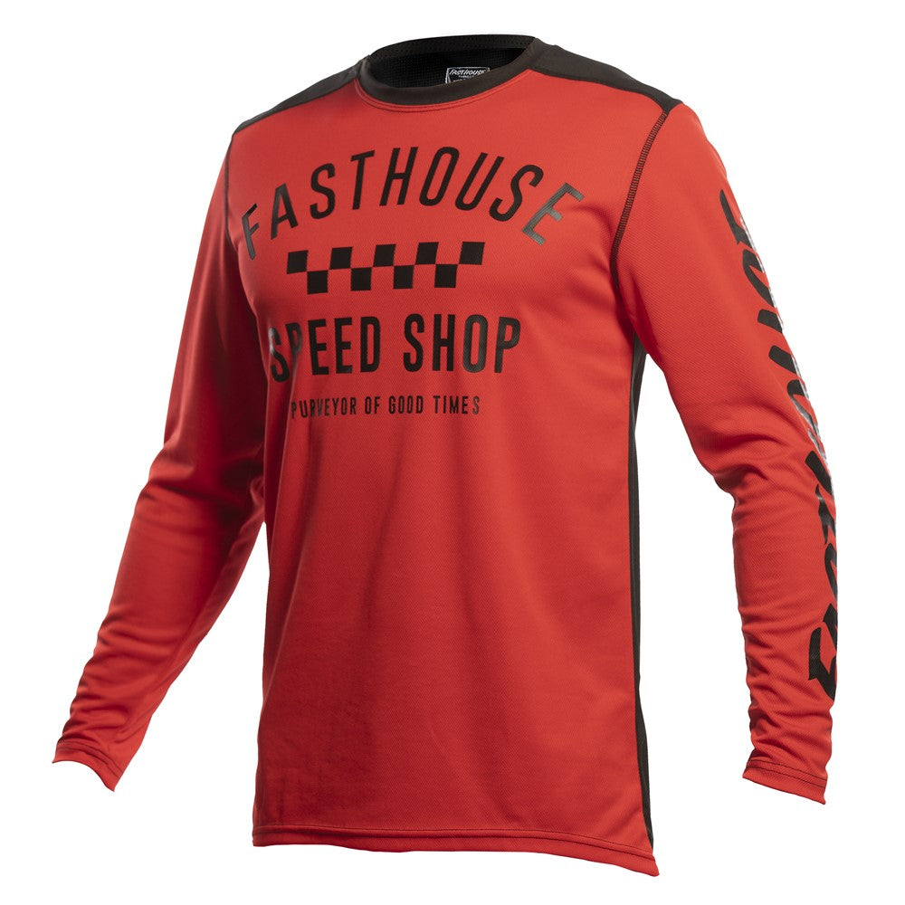 Fasthouse NZ, Youth Carbon Jersey Red/Black