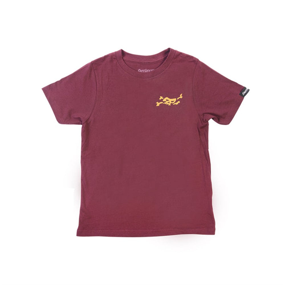 Fasthouse NZ, Youth Essential Tee Maroon