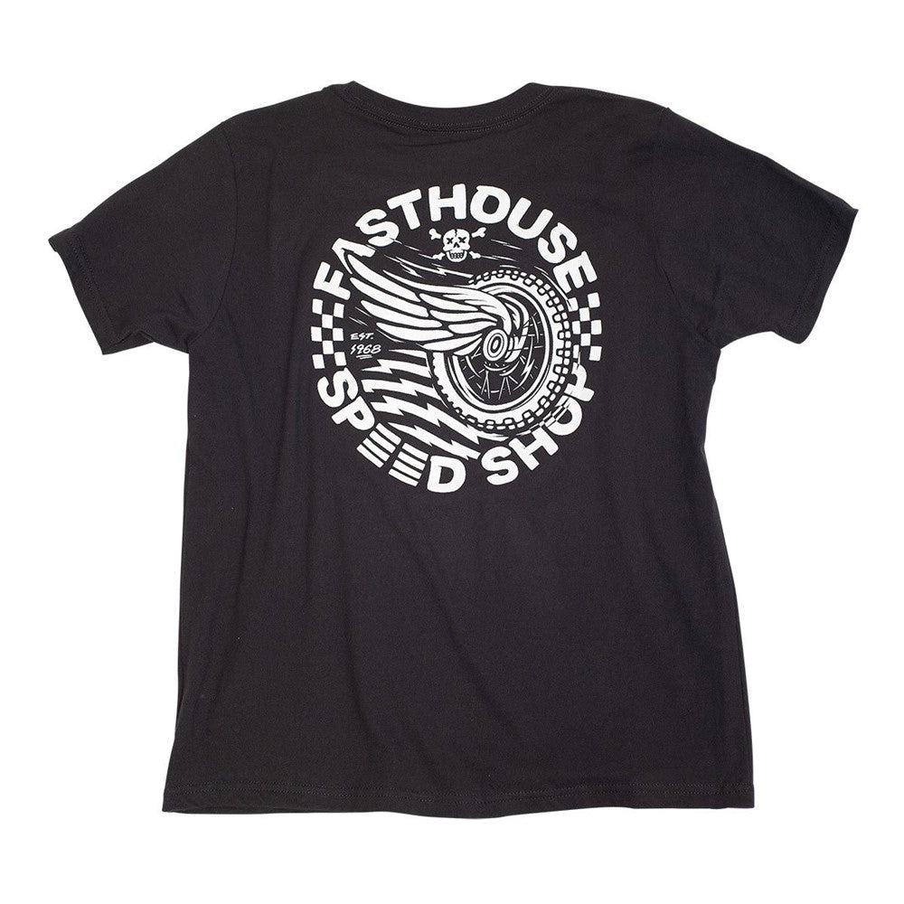 Fasthouse NZ, Youth Seeker Tee Black